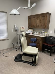 patient room Bentonville Advanced Dermatology & Skin Cancer Center, PLLC
