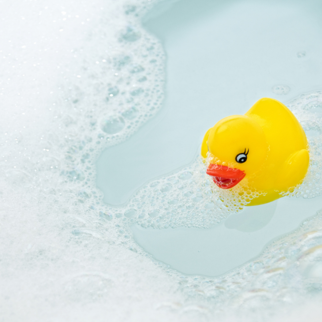 Taking hot baths can cause dry skin.