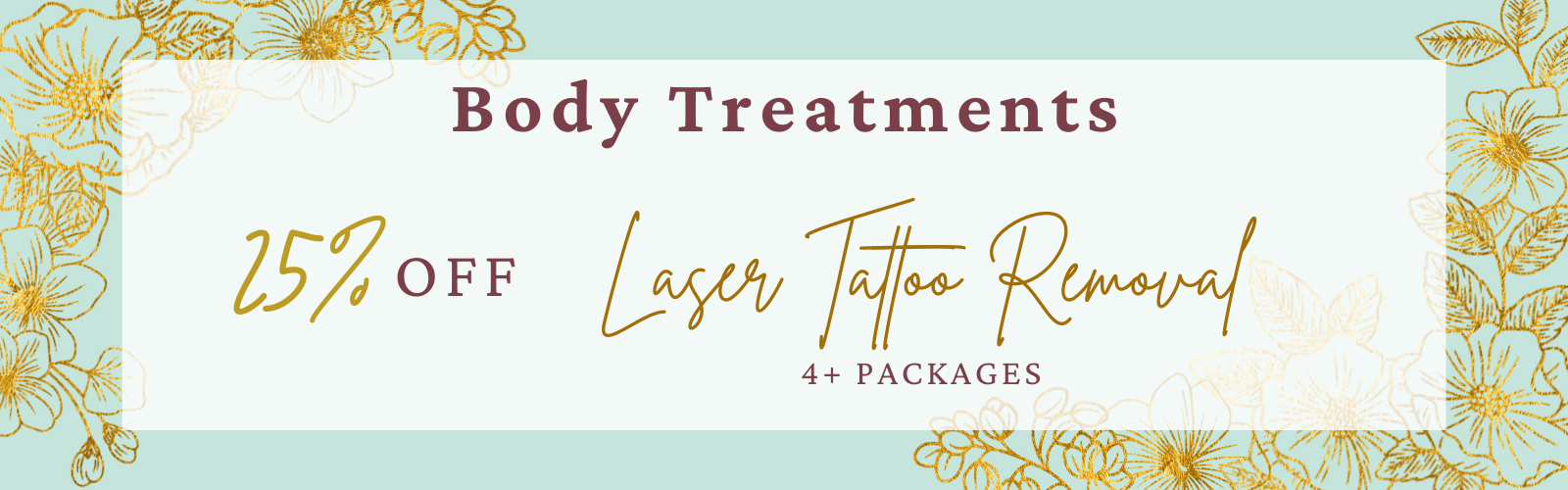 Save on Laser Tattoo Removal