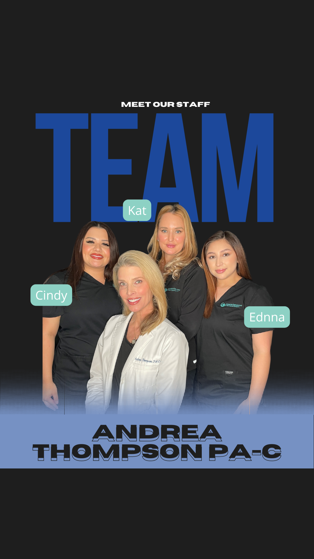 Andrea and team