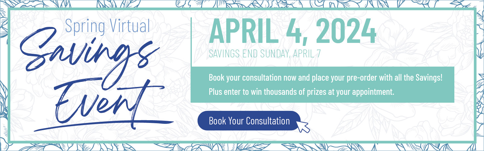 Spring Spa Savings Event