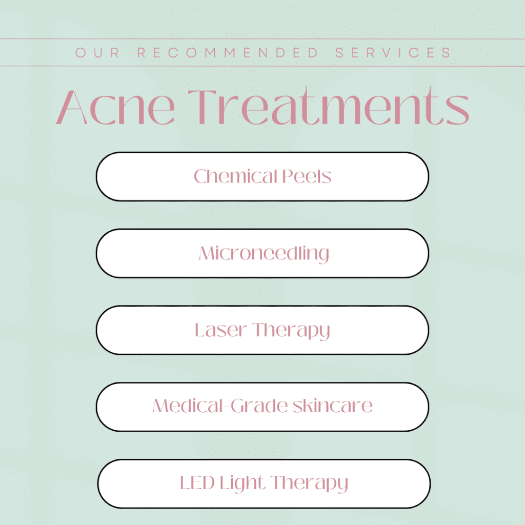 Acne Treatments at Revive for clear healthy skin, Spring Skin Issues