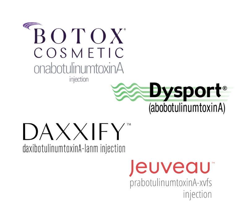 Injectables Neurotoxins Botox Dysport Daxxify Jeuveau Revive Medical Spa