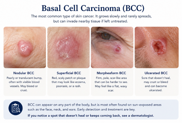 Basal Cell Carcinoma - Types of Skin Cancer